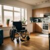 appartement adapté pour handicapé en fauteuil roulant