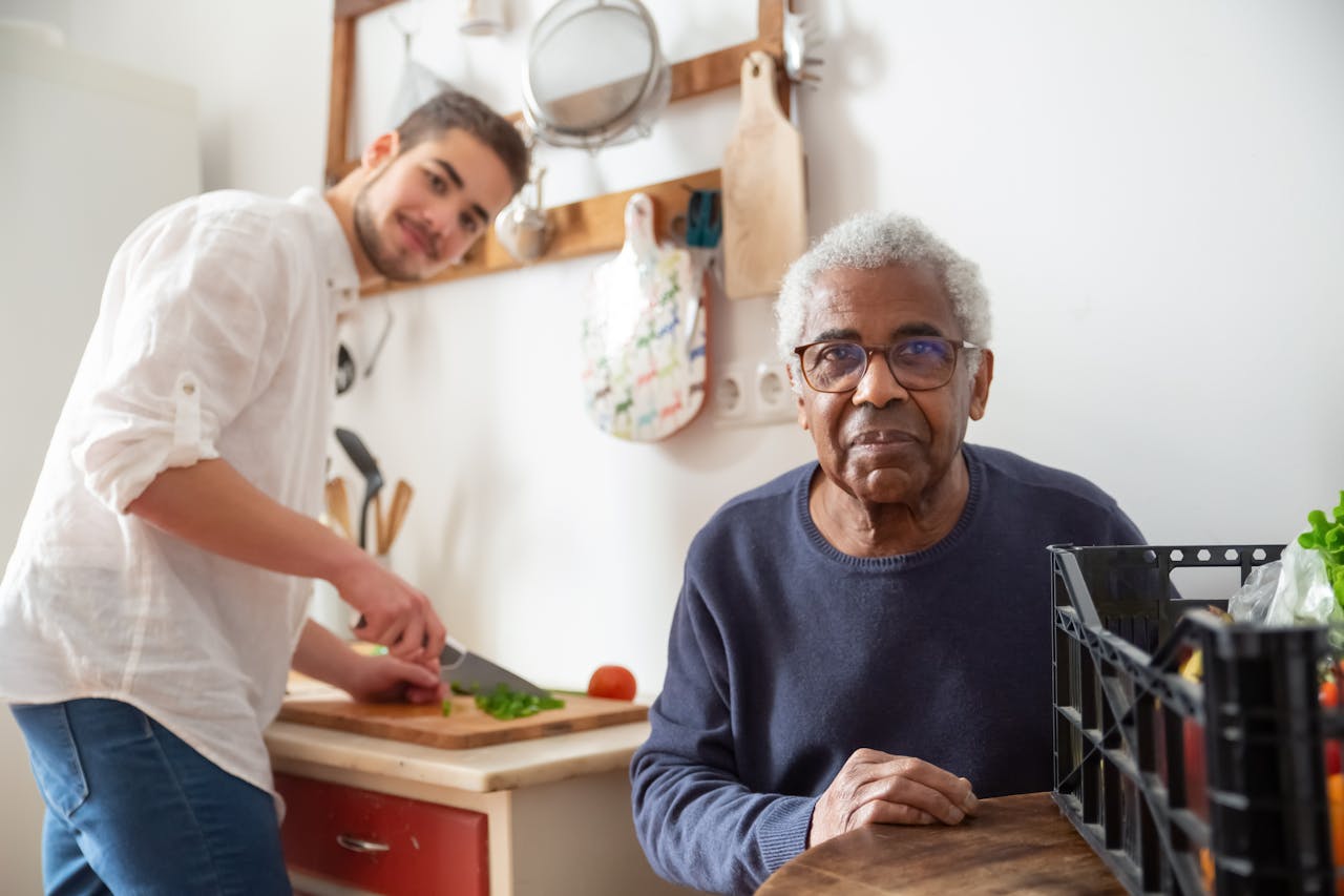 assistance personne âgée à domicile cuisine